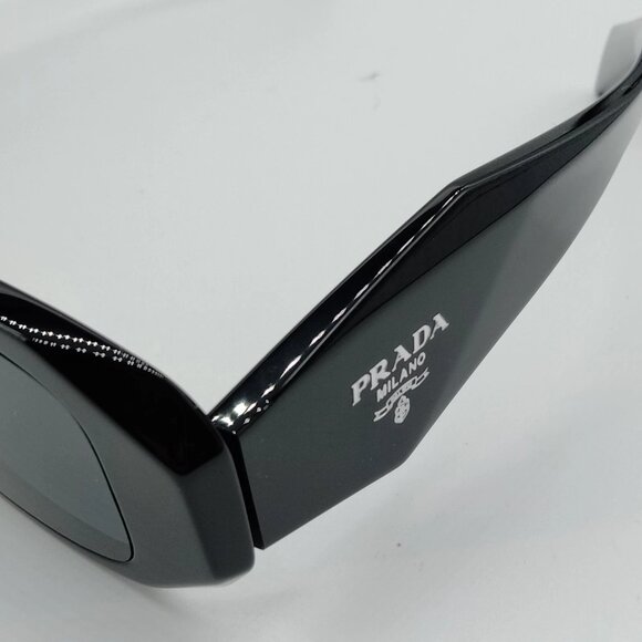 Authentic Prada Sunglasses SPR 17W F Men's Black mn388-120825 - Picture 6 of 9